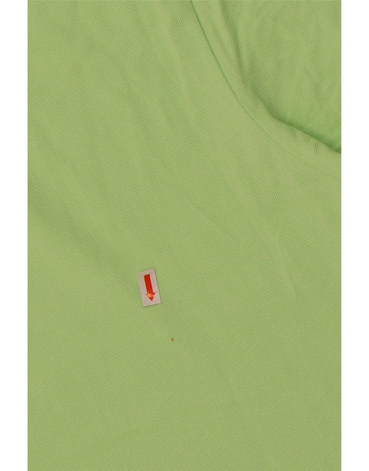 Kappa Mens Polo Shirt Large Green Cotton