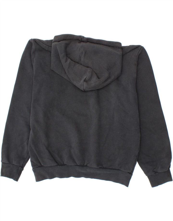 PUMA Mens Graphic Hoodie Jumper Small Black Cotton Vintage Puma and Second-Hand Puma from Messina Hembry 