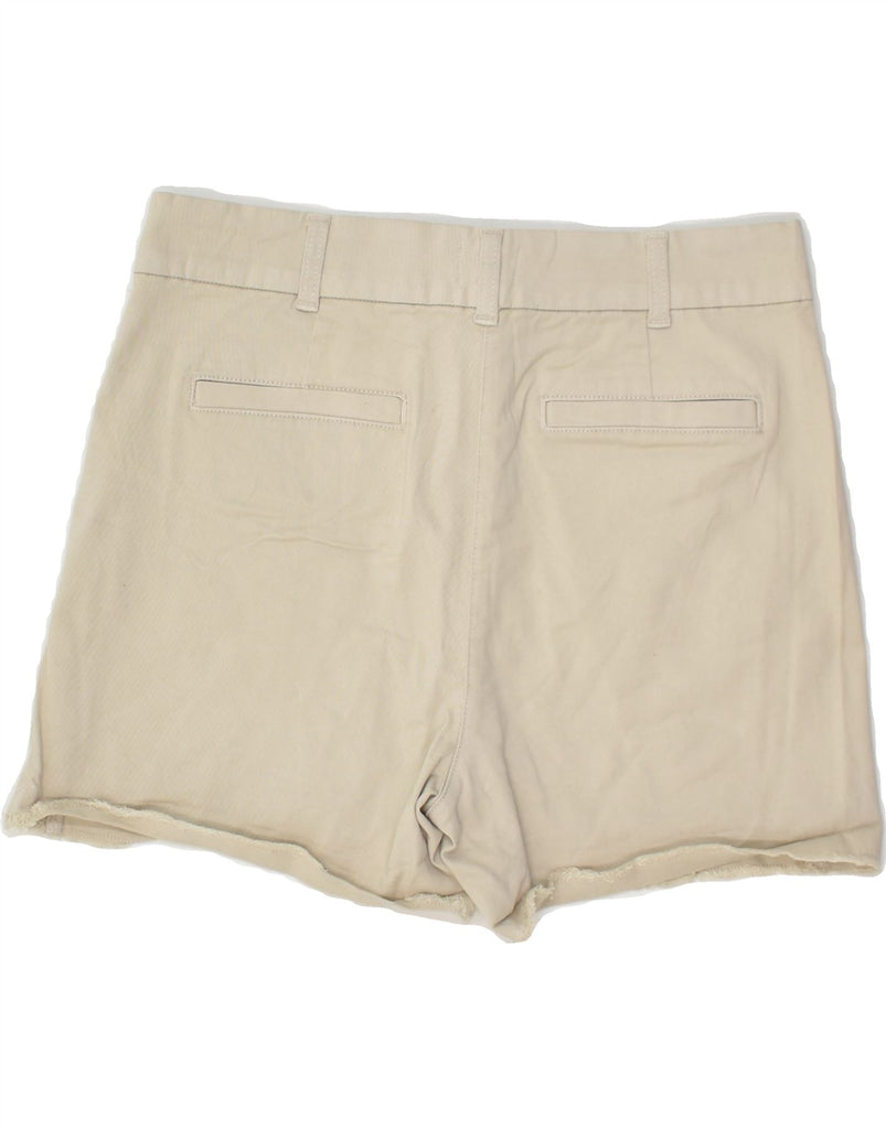 J. CREW Womens Chino Shorts US 4 Small W30 Beige Cotton | Vintage J. Crew | Thrift | Second-Hand J. Crew | Used Clothing | Messina Hembry 