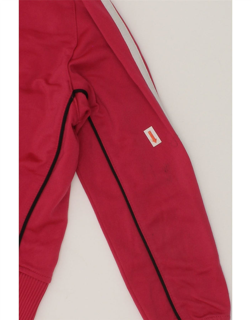 ADIDAS Girls Tracksuit Top Jacket 5-6 Years Pink Polyester | Vintage Adidas | Thrift | Second-Hand Adidas | Used Clothing | Messina Hembry 