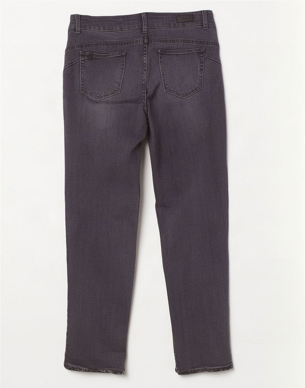 Liu Jo Womens Slim Jeans W30 L28 Grey Cotton