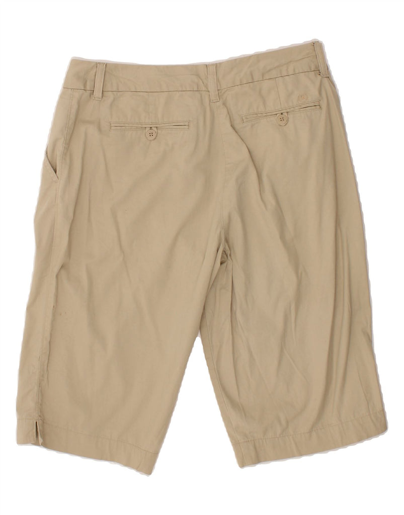 IZOD Womens Bermuda Shorts US 10 Large W32  Beige Cotton Vintage Izod and Second-Hand Izod from Messina Hembry 