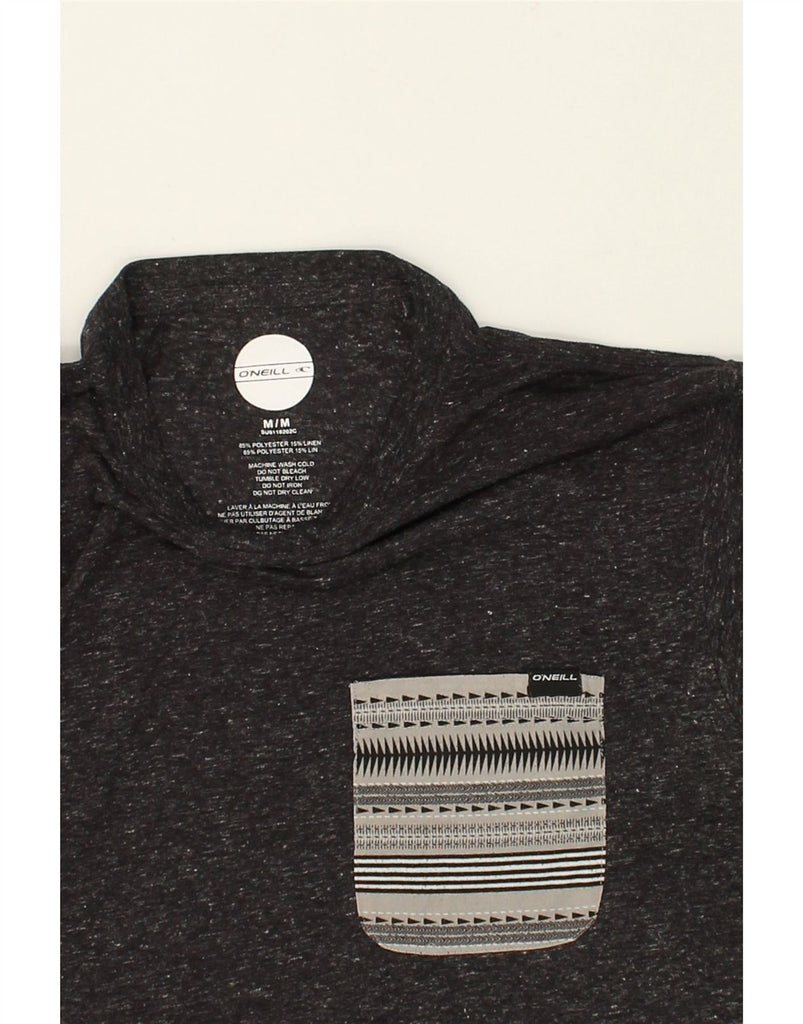 O'NEILL Mens T-Shirt Top Medium Grey Flecked Polyester | Vintage O'Neill | Thrift | Second-Hand O'Neill | Used Clothing | Messina Hembry 