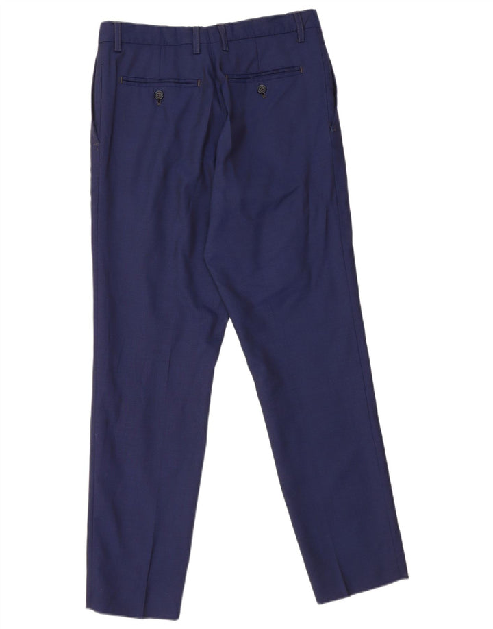 Ermenegildo Zegna Mens 2 Piece Suit IT 48 Medium W28 L28 Navy Blue Classic