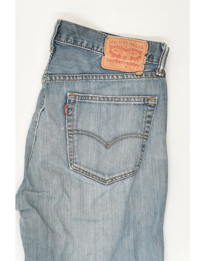 LEVI'S Mens Straight Jeans W32 L32  Blue Cotton | Vintage Levi's | Thrift | Second-Hand Levi's | Used Clothing | Messina Hembry 