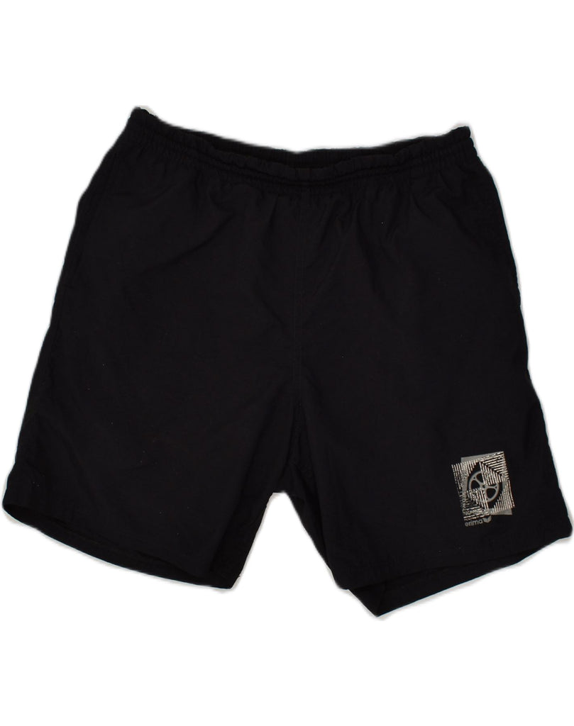 ERIMA Mens Sport Shorts Medium Black | Vintage Erima | Thrift | Second-Hand Erima | Used Clothing | Messina Hembry 