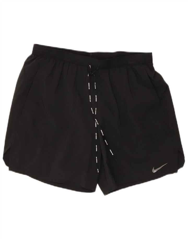 Nike Womens Sport Shorts UK 16 Large Black