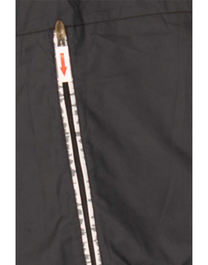 Nike Mens Tracksuit Top Jacket UK 36/38 Small Black Polyester