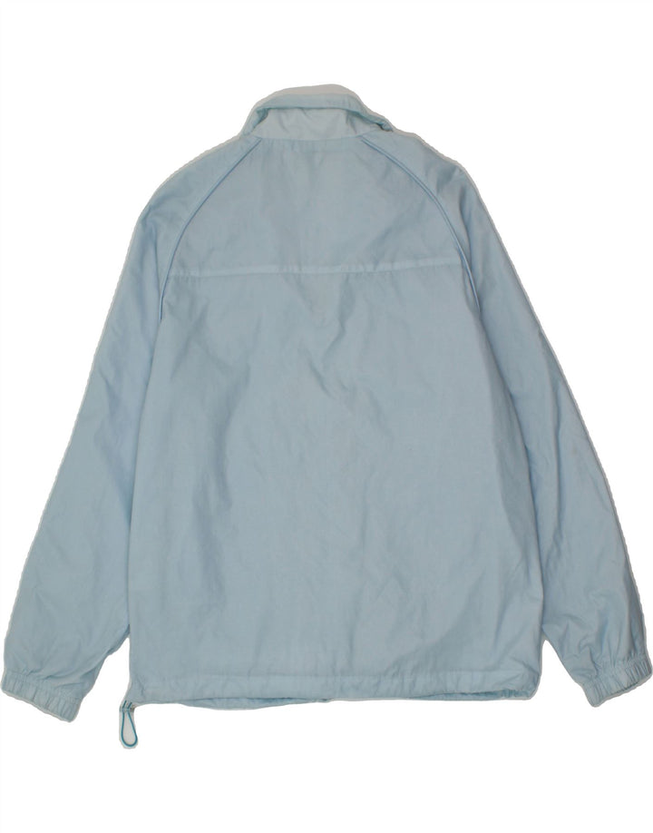 SERGIO TACCHINI Womens Tracksuit Top Jacket UK 14 Medium Blue Polyamide Vintage Sergio Tacchini and Second-Hand Sergio Tacchini from Messina Hembry 