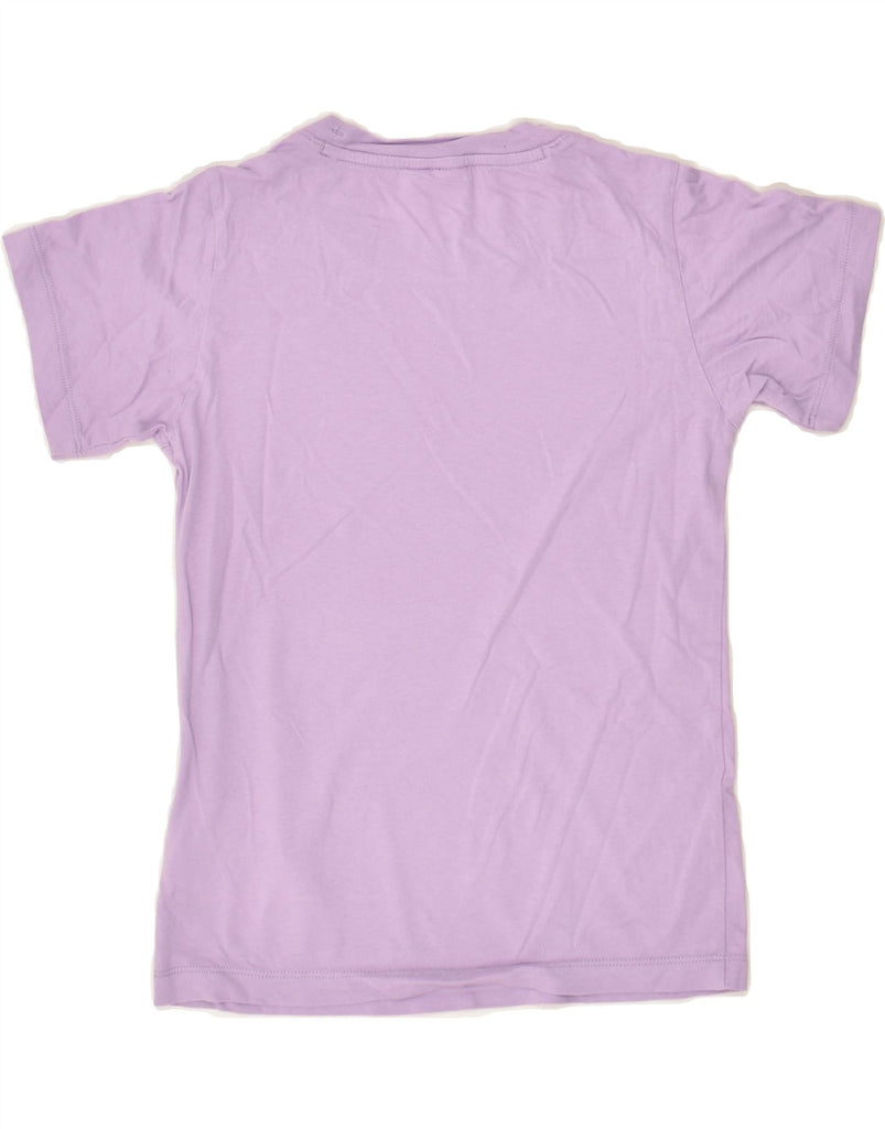 CHAMPION Girls Graphic T-Shirt Top 9-10 Years Medium  Purple Cotton | Vintage Champion | Thrift | Second-Hand Champion | Used Clothing | Messina Hembry 