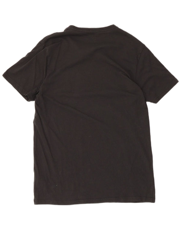 Volcom Mens Modern Fit Graphic T-Shirt Top Medium Black Cotton
