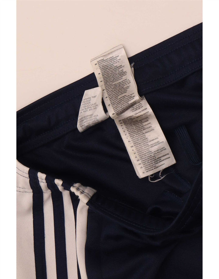 Adidas Mens Aeroready Tracksuit Trousers Medium Navy Blue Colourblock