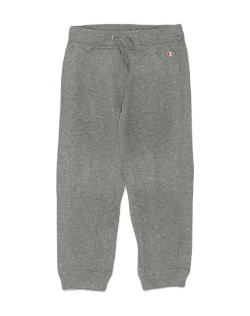 CHAMPION Girls Tracksuit Trousers Joggers 5-6 Years XS Grey Cotton | Vintage Champion | Thrift | Second-Hand Champion | Used Clothing | Messina Hembry 