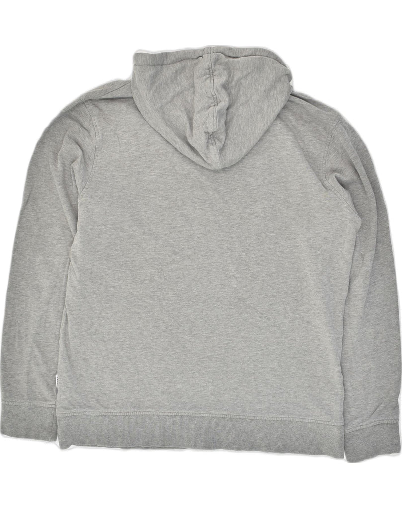 JACK & JONES Mens Graphic Hoodie Jumper XL Grey Cotton | Vintage Jack & Jones | Thrift | Second-Hand Jack & Jones | Used Clothing | Messina Hembry 