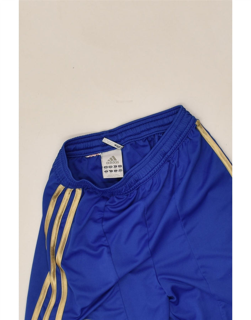 ADIDAS Boys Chelsea FC Sport Shorts 9-10 Years Blue Polyester | Vintage Adidas | Thrift | Second-Hand Adidas | Used Clothing | Messina Hembry 