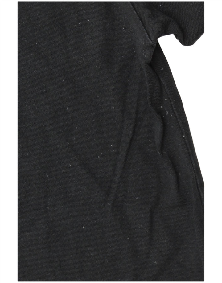 Converse Mens Graphic T-Shirt Top Medium Black Cotton