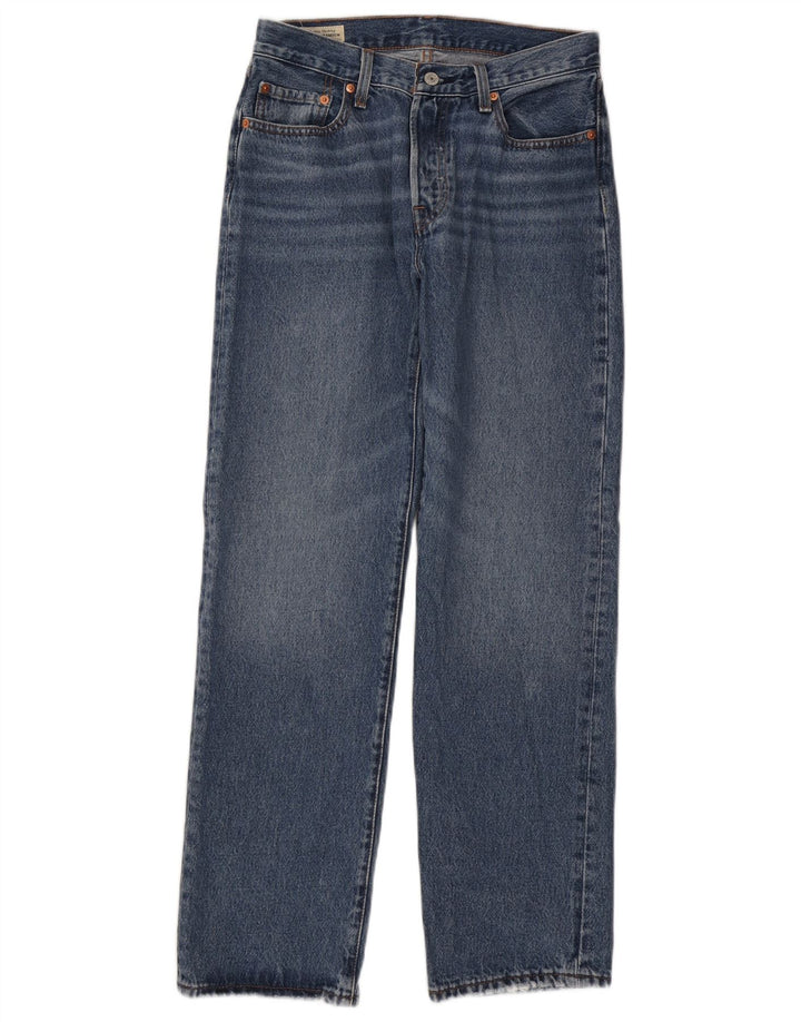 Levi's Womens Straight Jeans W27 L30 Blue Cotton 90s