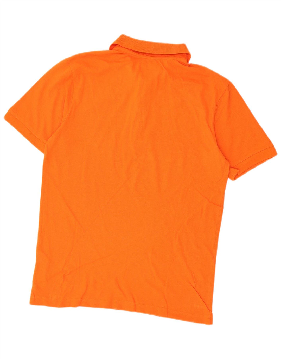 Kappa Mens Polo Shirt Large Orange Cotton