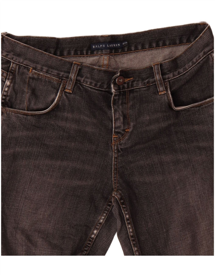 RALPH LAUREN Womens Bootcut Jeans W30 L29 Grey