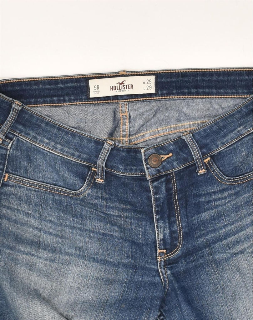 HOLLISTER Womens Skinny Jeans W29 L29 Blue Cotton | Vintage Hollister | Thrift | Second-Hand Hollister | Used Clothing | Messina Hembry 