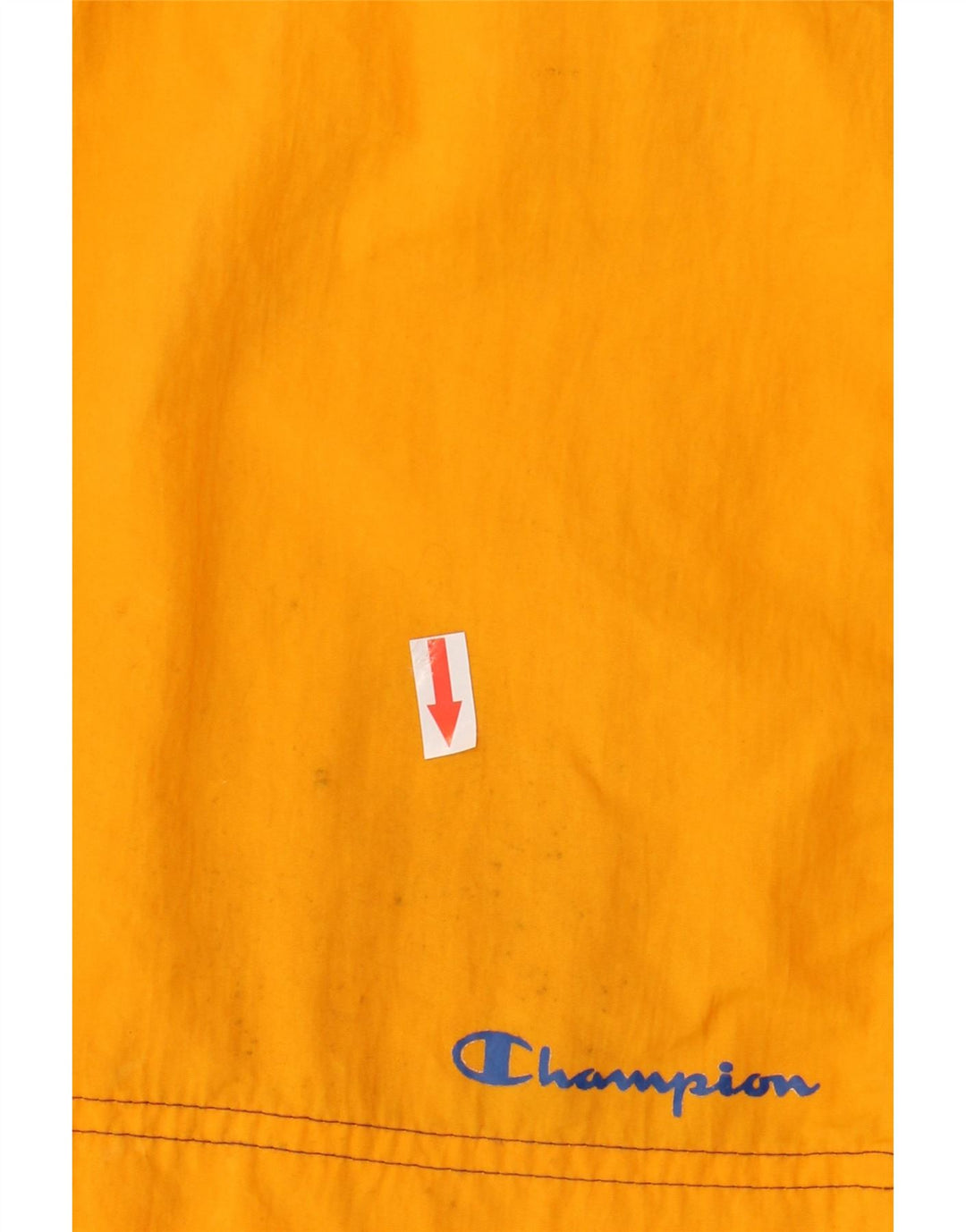 Champion Mens Graphic Swimming Shorts Large  Yellow Colourblock Polyamide