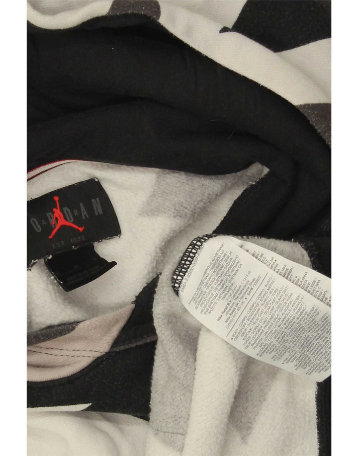 Jordan Mens Hoodie Jumper Medium Multicoloured Geometric Cotton