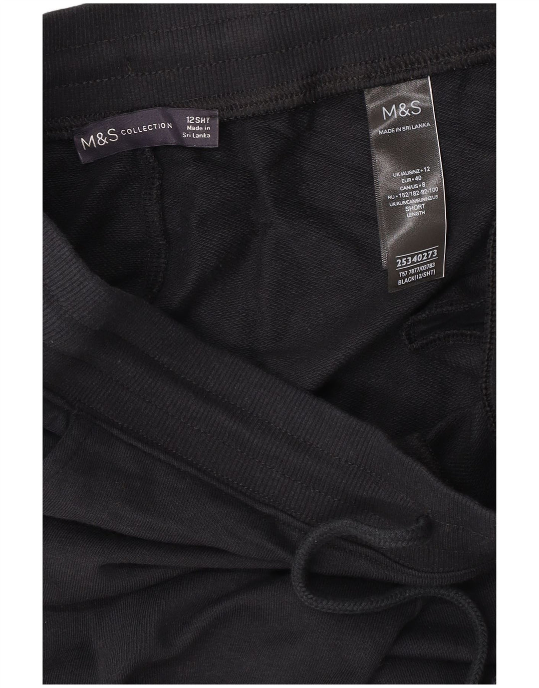 Marks & Spencer Womens Tracksuit Trousers Joggers UK 12 Medium Navy Blue