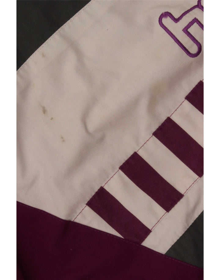 Hummel Mens Pullover Graphic Tracksuit Top Jacket 2XL Purple Colourblock