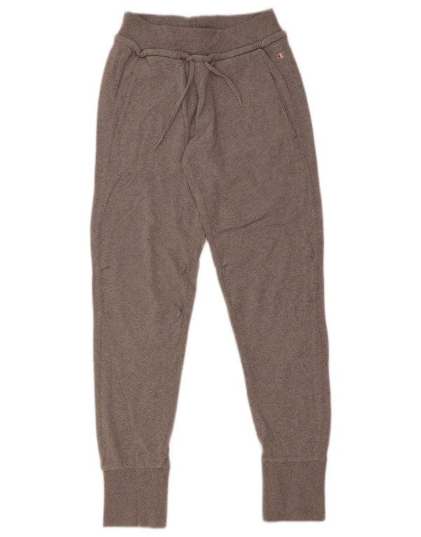 Champion Womens Tracksuit Trousers Joggers UK 8 Small Grey