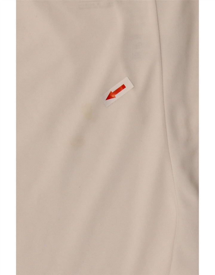 Nike Mens Dri Fit Sport Shorts Large White Polyester