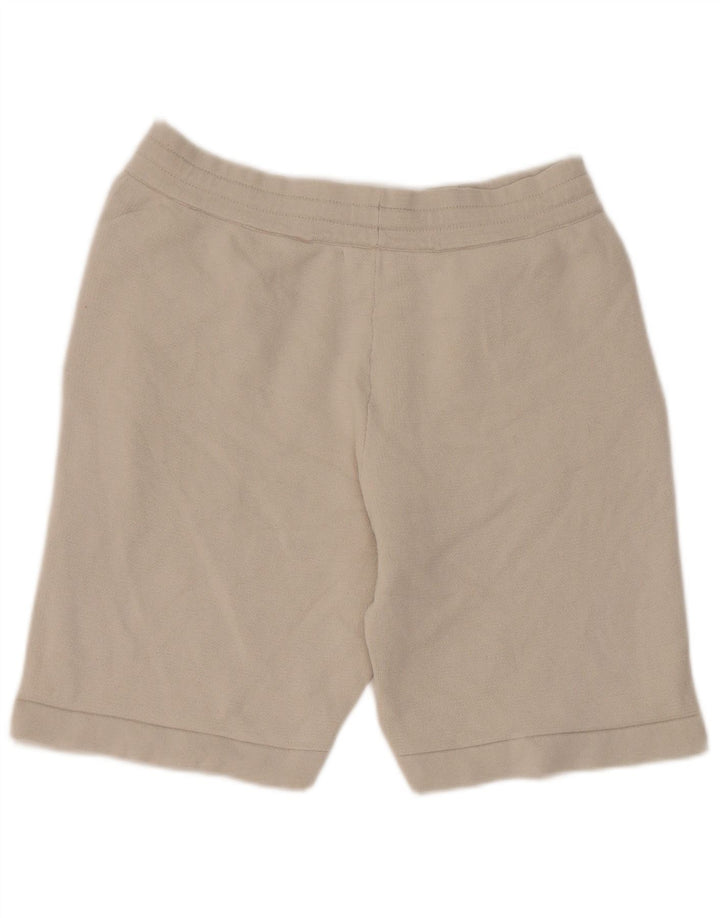 Zara Mens Sport Shorts Medium Beige Cotton
