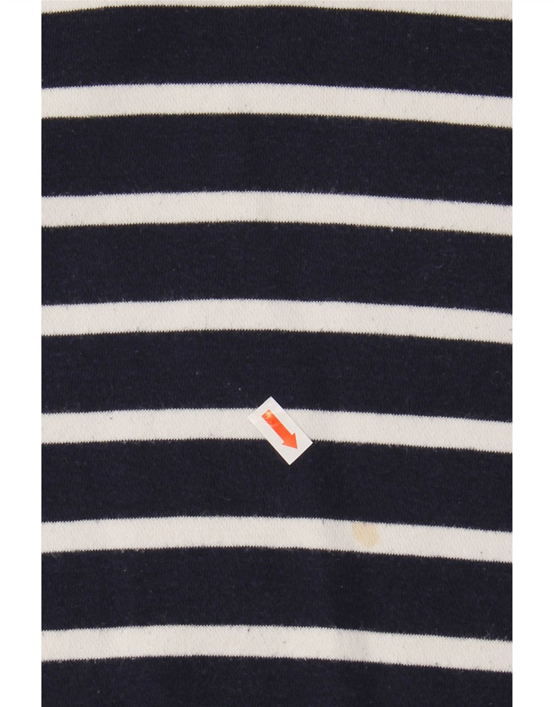 JOULES Womens Oversized Sweatshirt Jumper UK 10 Small  Navy Blue Striped