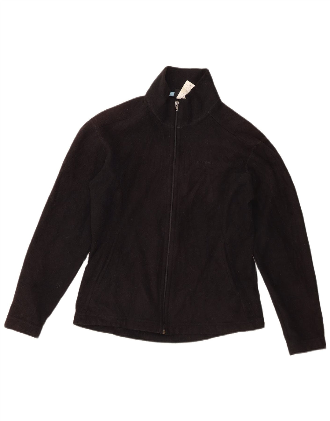 Patagonia Womens Fleece Jacket UK 10 Small Black Polyester