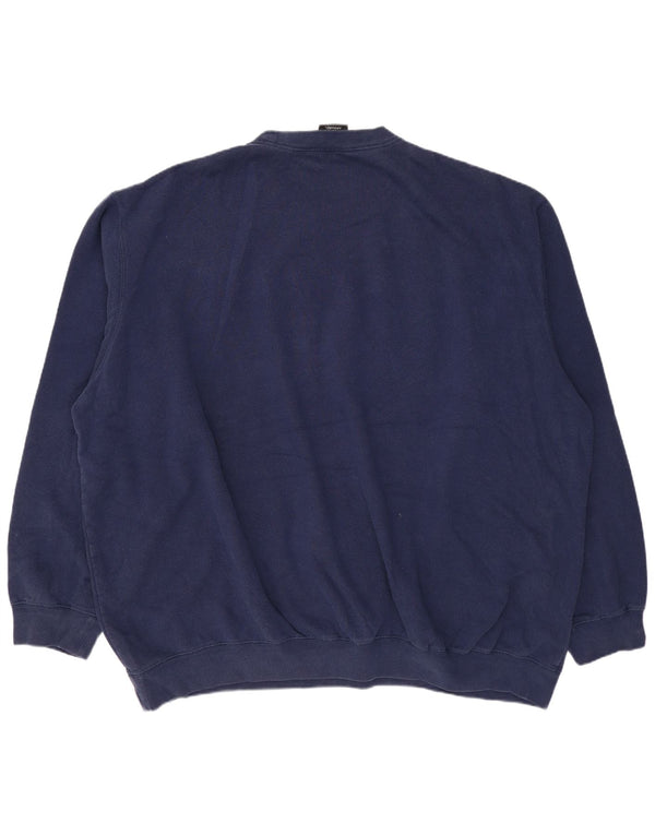 NFL Mens Denver Broncos Graphic Sweatshirt Jumper 3XL Navy Blue