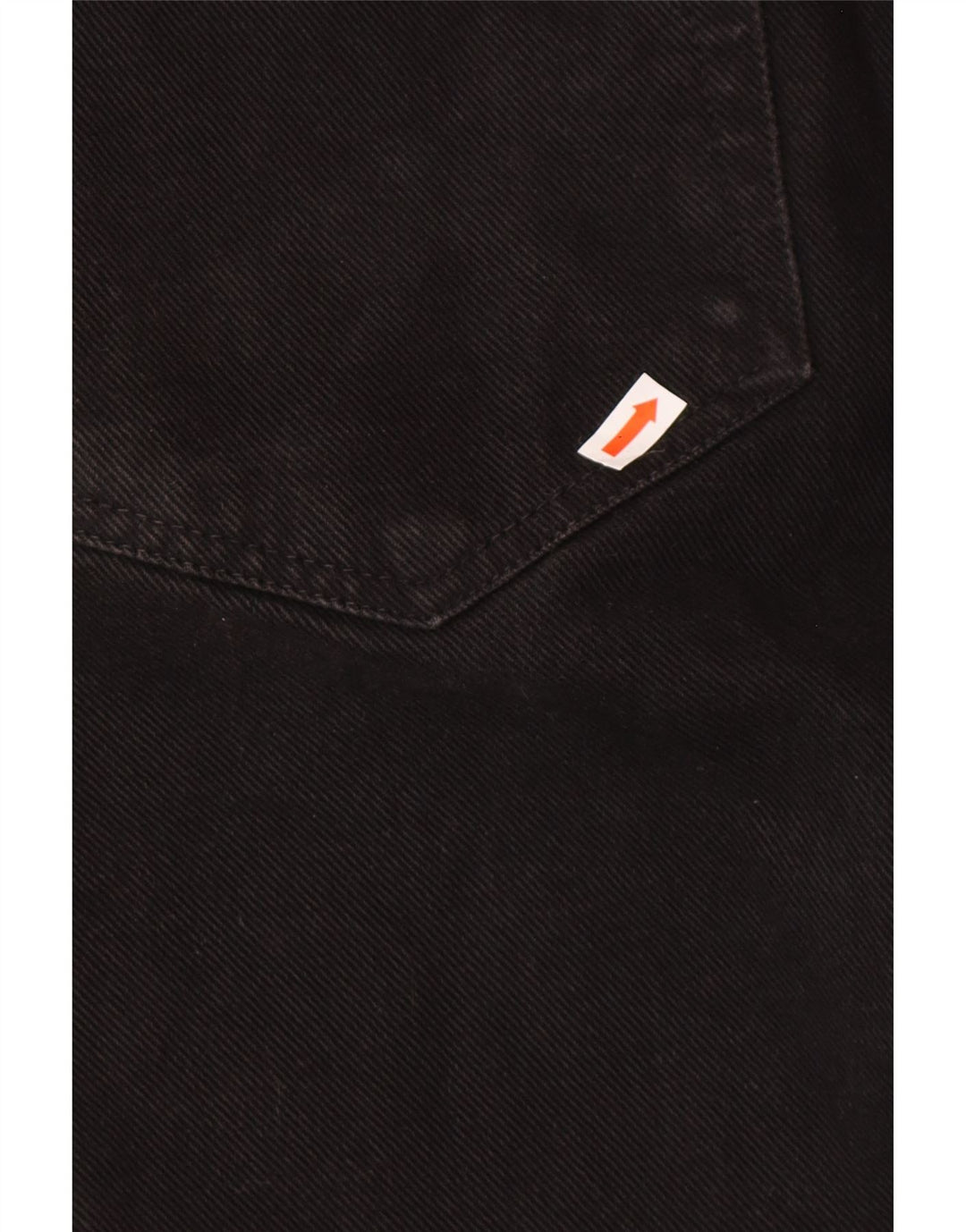 CALVIN KLEIN Womens Tapered Jeans W36 L34 Black Cotton