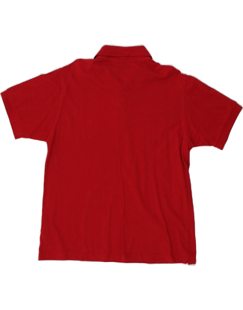 NAVIGARE Mens Polo Shirt 2XL Red Cotton | Vintage Navigare | Thrift | Second-Hand Navigare | Used Clothing | Messina Hembry 