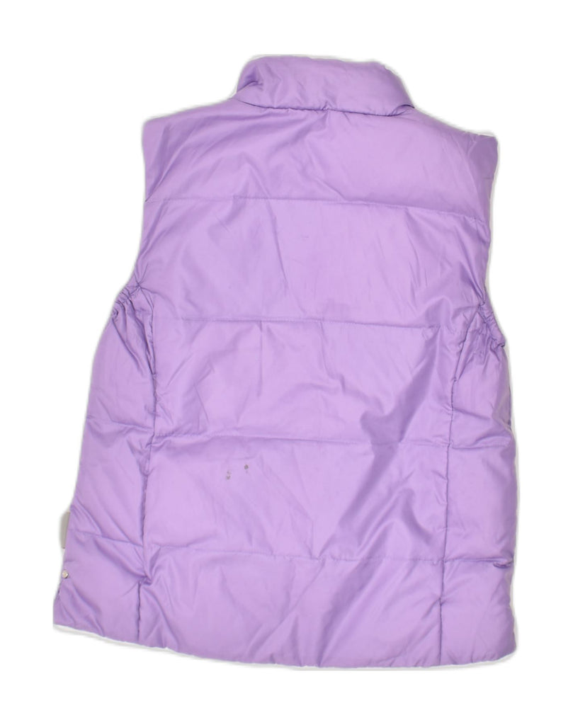 CHAMPION Girls Padded Gilet 7-8 Years Small Purple Polyester | Vintage Champion | Thrift | Second-Hand Champion | Used Clothing | Messina Hembry 