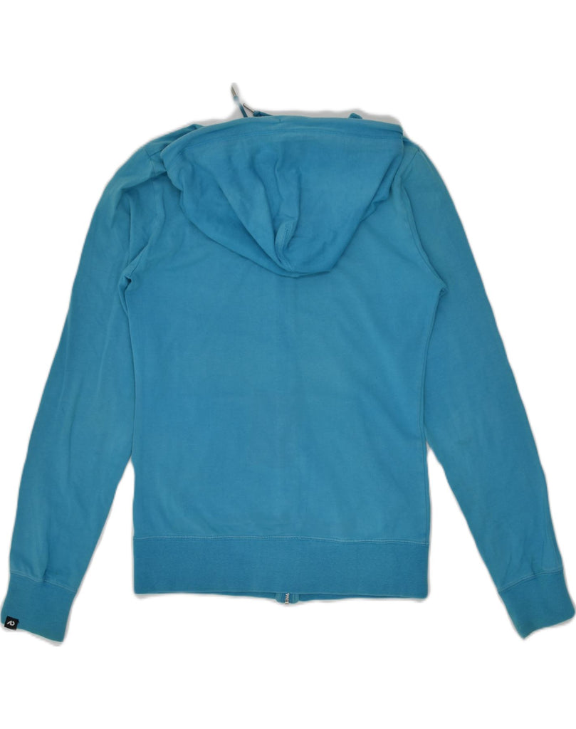 NIKE Womens The Athletic Dept. Zip Hoodie Sweater UK 10 Small Blue Cotton | Vintage Nike | Thrift | Second-Hand Nike | Used Clothing | Messina Hembry 