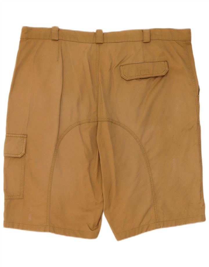 Adidas Mens Cargo Shorts XL W38 Beige Cotton