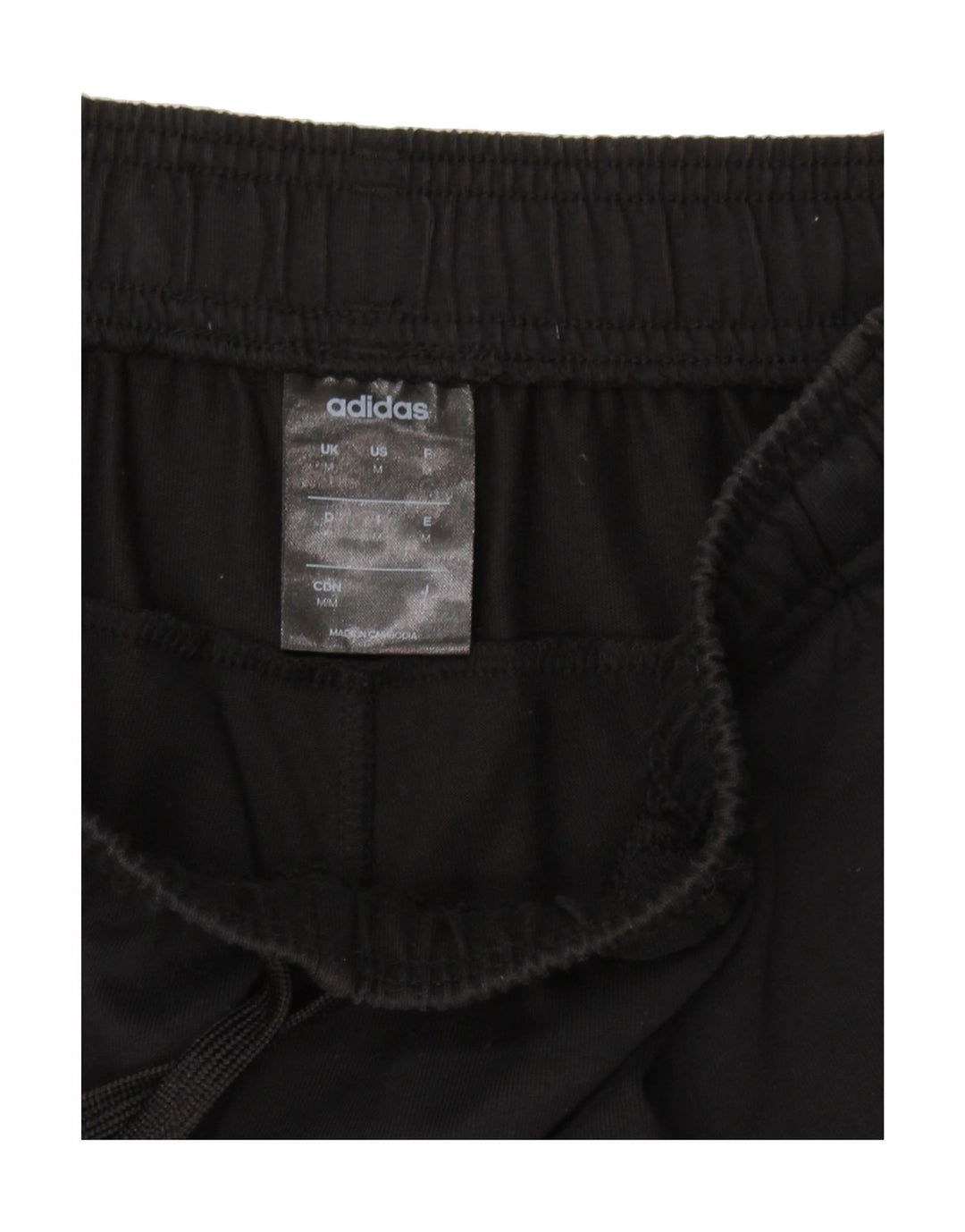 ADIDAS Mens Tracksuit Trousers Medium  Black Cotton Vintage Adidas and Second-Hand Adidas from Messina Hembry 