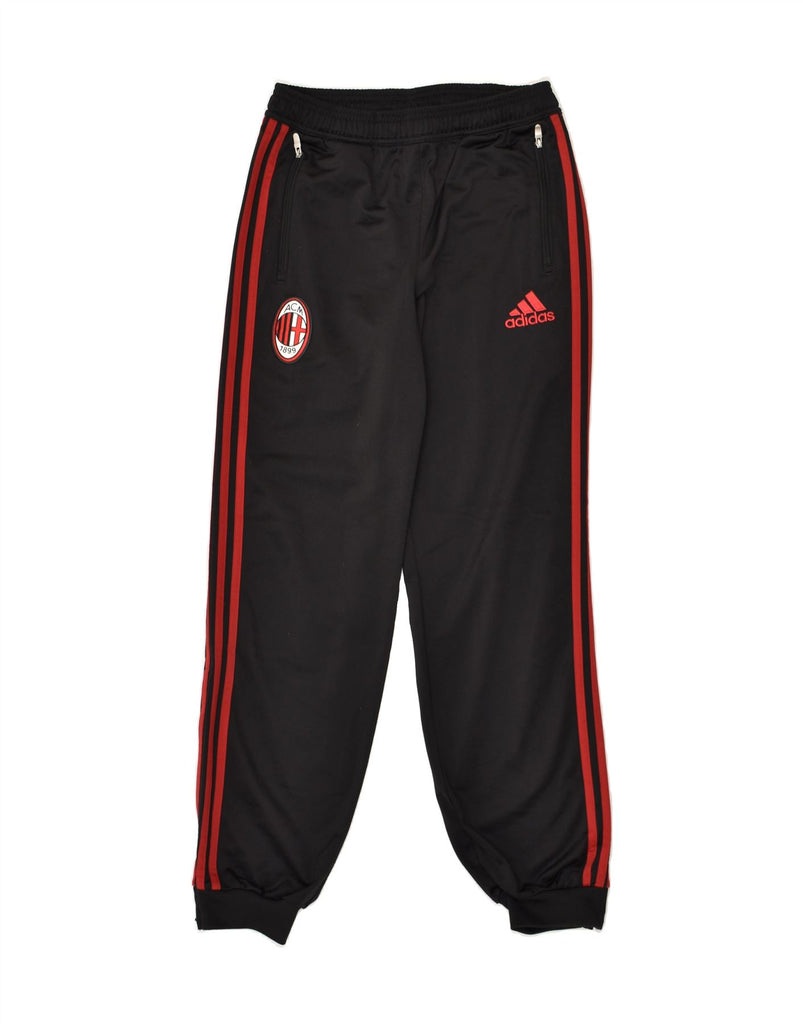 ADIDAS Boys Tracksuit Trousers 13-14 Years Black Polyester | Vintage Adidas | Thrift | Second-Hand Adidas | Used Clothing | Messina Hembry 