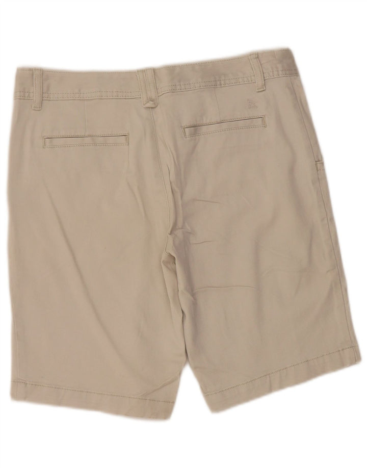 EDDIE BAUER Womens Chino Shorts US 6 Medium W30 Grey Cotton