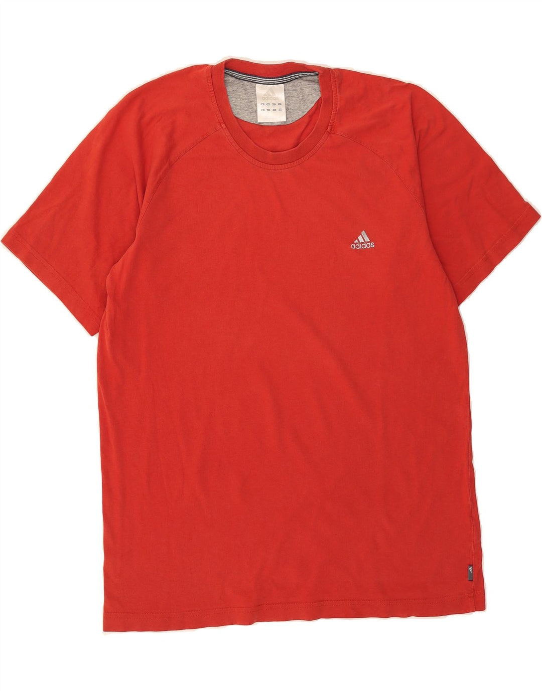 ADIDAS Mens T-Shirt Top Large Red Cotton Vintage Adidas and Second-Hand Adidas from Messina Hembry 