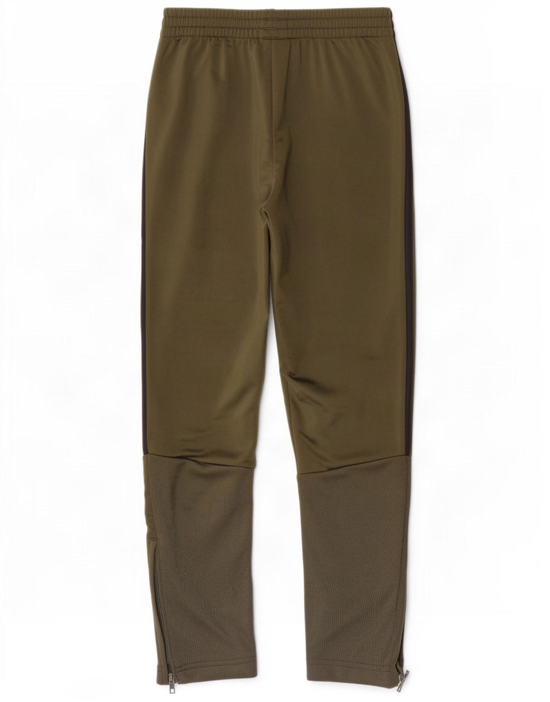 Adidas Boys Tracksuit Trousers 11-12 Years Khaki Polyester