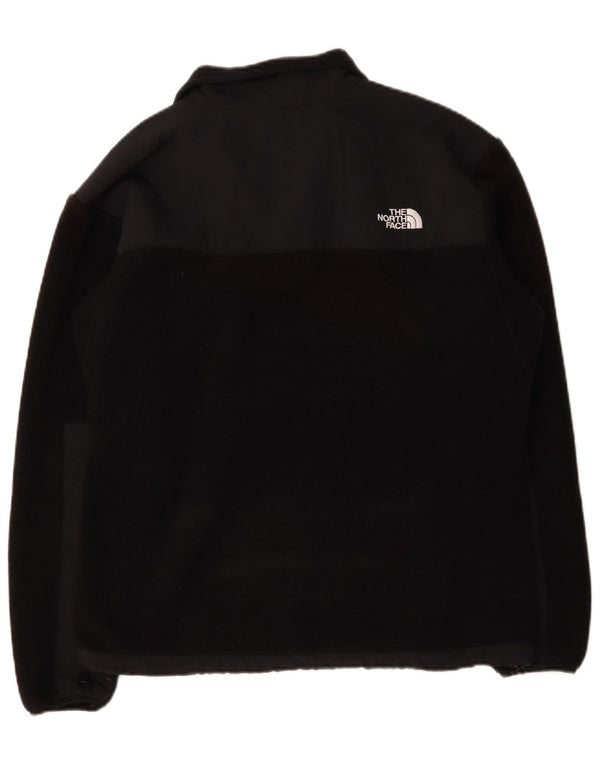 The North Face Mens Fleece Jacket UK 38 Medium Black Polyester