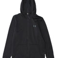 UNDER ARMOUR Mens Cold Gear Graphic Zip Hoodie Sweater Small Black