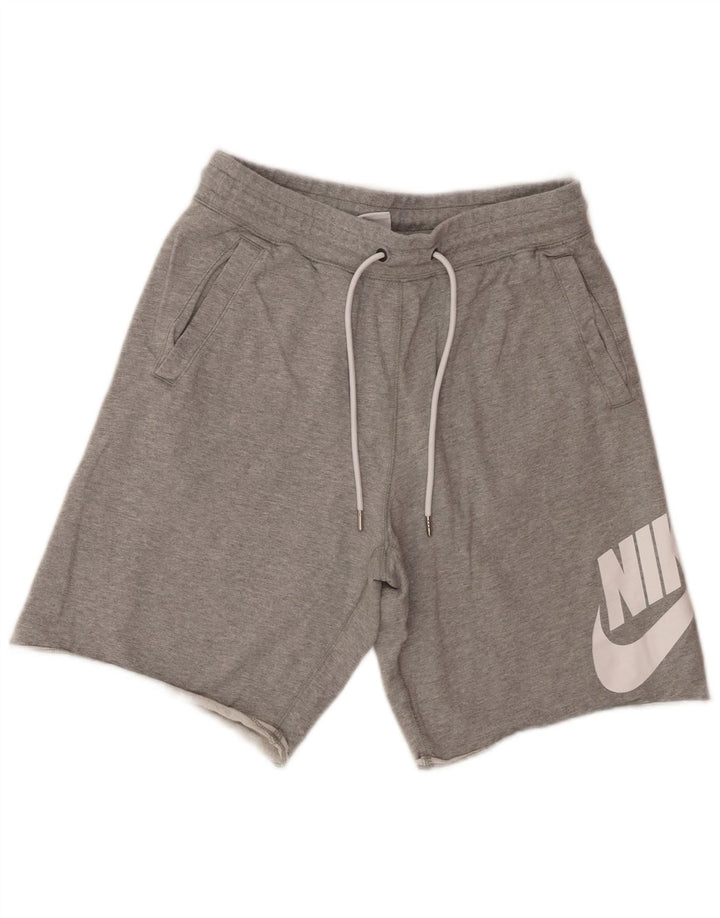 Nike Mens Graphic Sport Shorts Medium  Grey Flecked Cotton