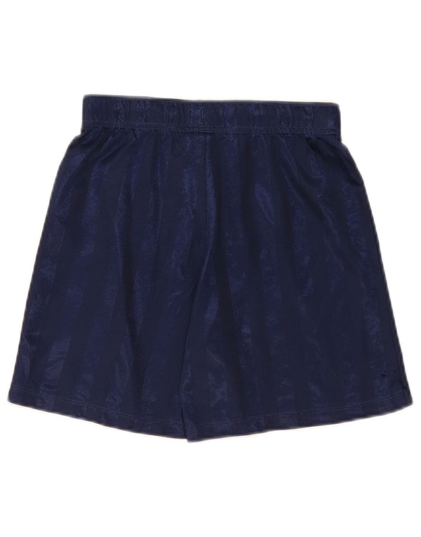 Nike Boys Dri Fit Sport Shorts 10-11 Years Medium Navy Blue Striped