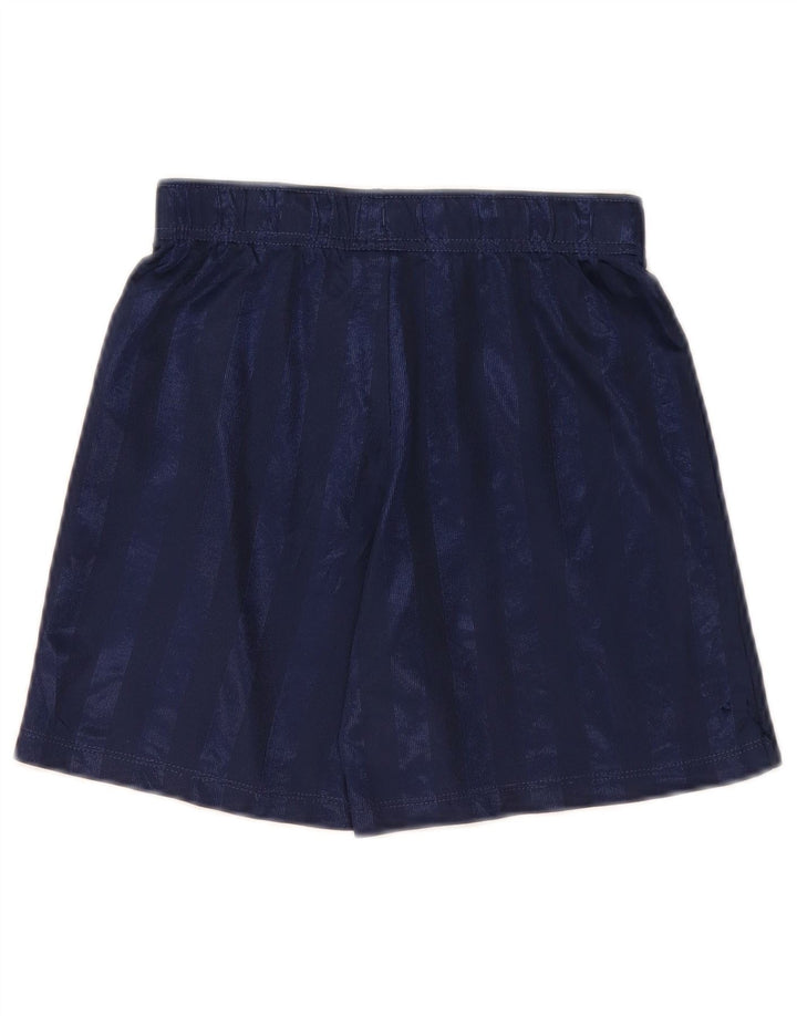Nike Boys Dri Fit Sport Shorts 10-11 Years Medium Navy Blue Striped