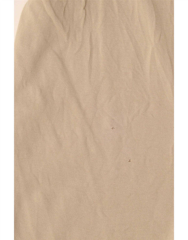 Kappa Mens Polo Shirt Medium Beige Cotton